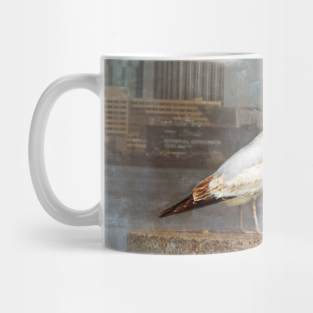 A Seagull Pose Mug